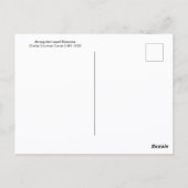 ローレルブロッサムズチャールズコートニーカーランの間 ポストカード (裏面)