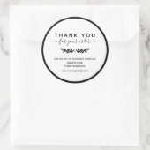 ローレルリースご注文ありがとうございます ラウンドシール (バッグ)