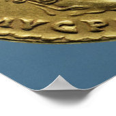 ローレルリースを着たネロのアウレウス ポスター (角)