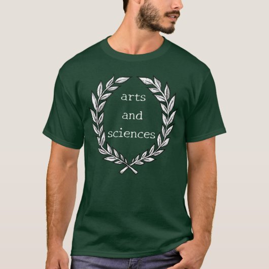 ローレルリースウッドカット Tシャツ (正面)