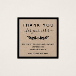 ローレルリースクラフト紙有難うご注文