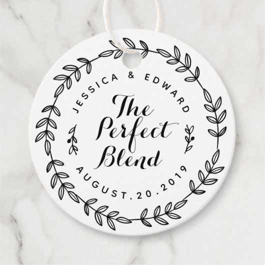 ローレルリースザパーフェクトブレンド結婚ズラウンド フェイバータグ (正面)