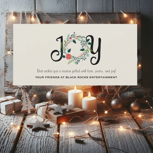 ローレルリースジョイカ企業のード シーズンカード