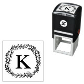 ローレルリースモノグラムスタンプ セルフインキングスタンプ (インサイチュ)