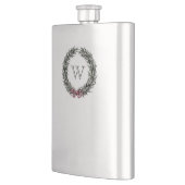 ローレルリースモノグラムフラスコ フラスク (左)