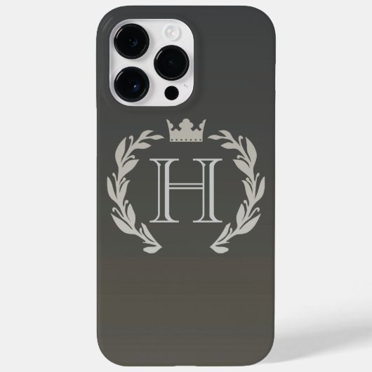 ローレルリースモノグラム Case-Mate iPhoneケース (裏面)