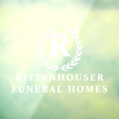 ローレルリース パーソナライズされた ウィンドウサイン (シート3)