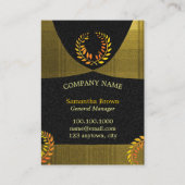 ローレルリース 企業の 名刺 (正面)