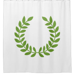 ローレルリース（古代ギリシャのシンボル） シャワーカーテン
