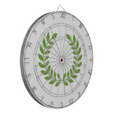 ローレルリース（古代ギリシャのシンボル） ダーツボード (正面左)