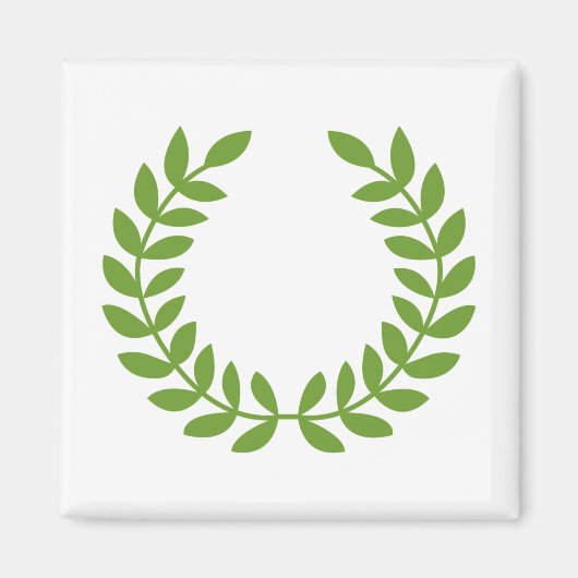 ローレルリース（古代ギリシャのシンボル） マグネット (正面)