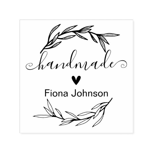 ローレルリーフ独自の手作りを作成 セルフインキングスタンプ (デザイン)