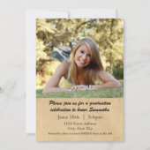 ローレルリーフ – 卒業発表 招待状 (正面)