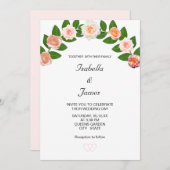 ローレル&バラフ結婚ァワーズ 招待状 (正面/裏面)