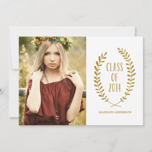 ローレル | 2014卒業パーティー招待状 招待状 (正面)