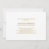 ローレル | 2014卒業パーティー招待状 招待状 (裏面)