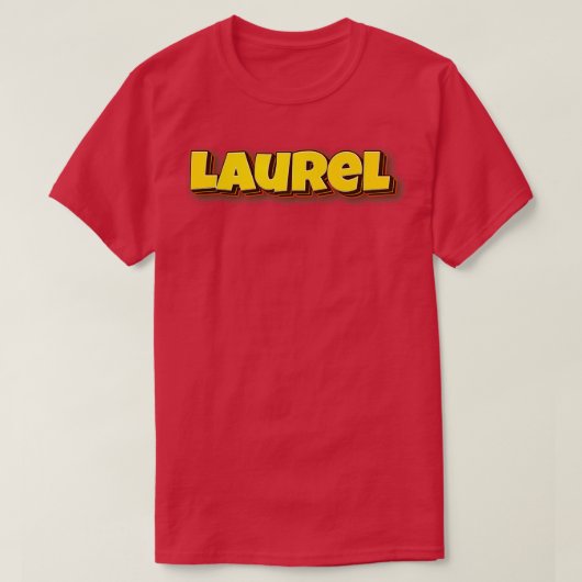 ローレル Tシャツ (デザイン正面)