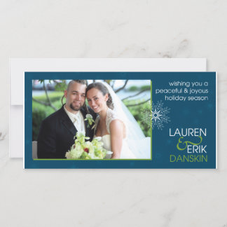 ローレンとエリックのクリスマスカード シーズンカード