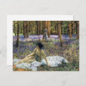 ローレンスアルマタデマブルーベルポストカード ポストカード (正面/裏面)