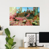 ローレンスアルマ – タデマヘリオガバルスのバラ ポスター (ホームオフィス)