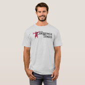 ローレンスタイムズ グレーTシャツ Tシャツ (正面フル)