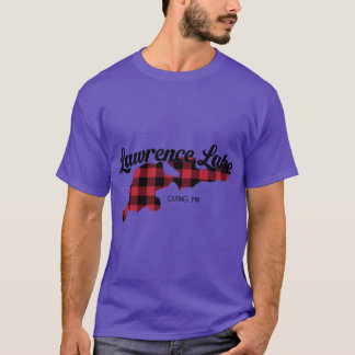 ローレンスレイクアウトドアMNチェック柄オーバーサイズ Tシャツ
