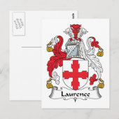 ローレンス家紋 ポストカード (正面/裏面)