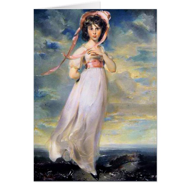 ローレンス著サラBarrett Moulton 「小指」1794年 (正面)