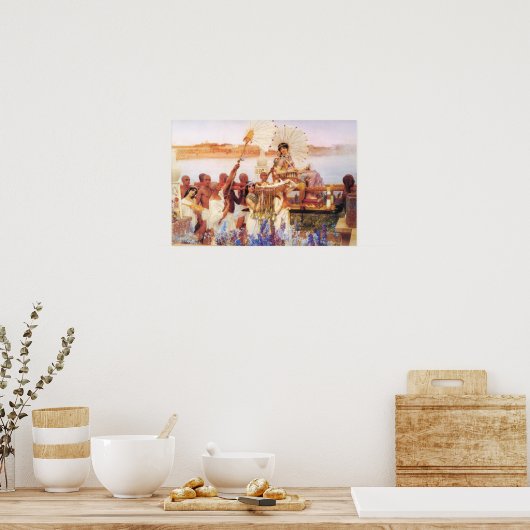 ローレンス・アルマ浮腫モーセの発見 ポスター (キッチン)