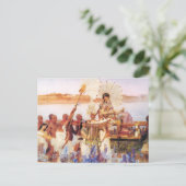 ローレンス・アルマ浮腫モーセの発見 ポストカード (スタンド正面)