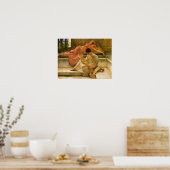 ローレンス・アルマ – タデマお気に入りの – 詩人 ポスター (キッチン)