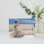 ローレンス・アルマ・タデマの期待 ポストカード (スタンド正面)