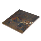 ローレンス・アルマ – タデマ – グントラムボースと彼 タイル (側面)