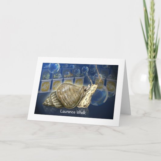ローレンス・ウェルク誕生日カード カード (正面)