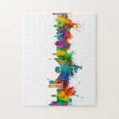 ローレンス・カンザス・スカイライン ジグソーパズル (縦)