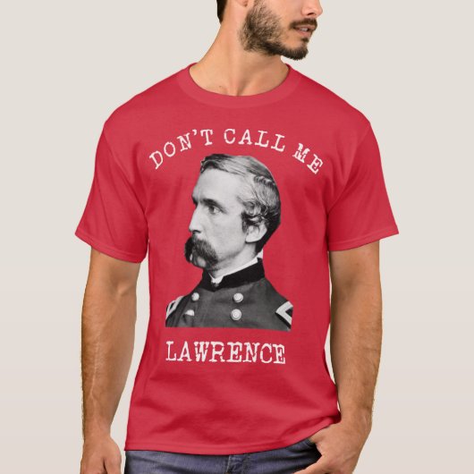 ローレンス・ジョシュア・チェンバレンと呼ぶな Tシャツ (正面)