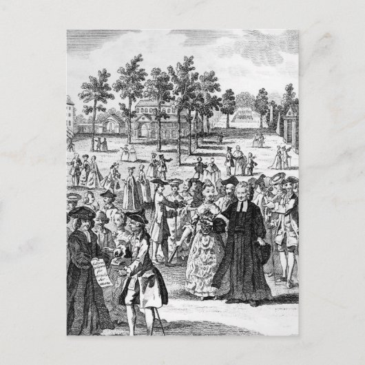 ローレンス・スターヌ ポストカード (正面)