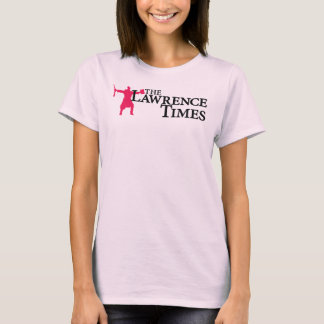 ローレンス・タイムズ・ピンクの女性Tシャツ Tシャツ