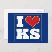 ローレンス(KS)テールゲート招待状 ポストカード (正面/裏面)