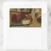 ローレンスAlma-Tedamo – バージへの乗船 長方形シール (バッグ)