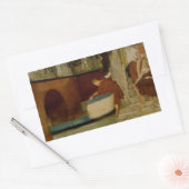 ローレンスAlma-Tedamo – バージへの乗船 長方形シール (封筒)