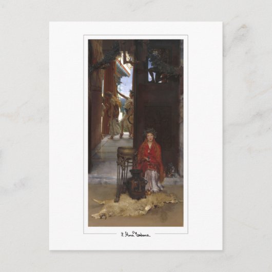 ローレンスAlma-Tedamo #26 -ファインアート葉書 ポストカード (正面)