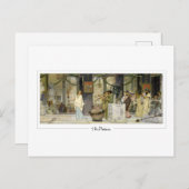 ローレンスAlma-Tedamo #3 -ファインアート葉書 ポストカード (正面/裏面)