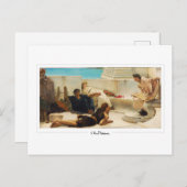 ローレンスAlma-Tedamo #4 -ファインアート葉書 ポストカード (正面/裏面)