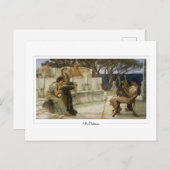 ローレンスAlma-Tedamo #5 -ファインアート葉書 ポストカード (正面/裏面)