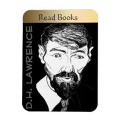 ローレンスD H マグネット (縦)