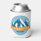 ローレンティアンマウンテンズケベックカナダ 缶クーラー (缶正面)