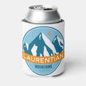 ローレンティアンマウンテンズケベックカナダ 缶クーラー (缶裏面)