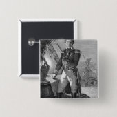 ローレントde Gouvion聖者Cyrのポートレート 缶バッジ (正面&裏面)