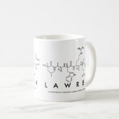 ローレンペプチド名mug コーヒーマグカップ (正面右)